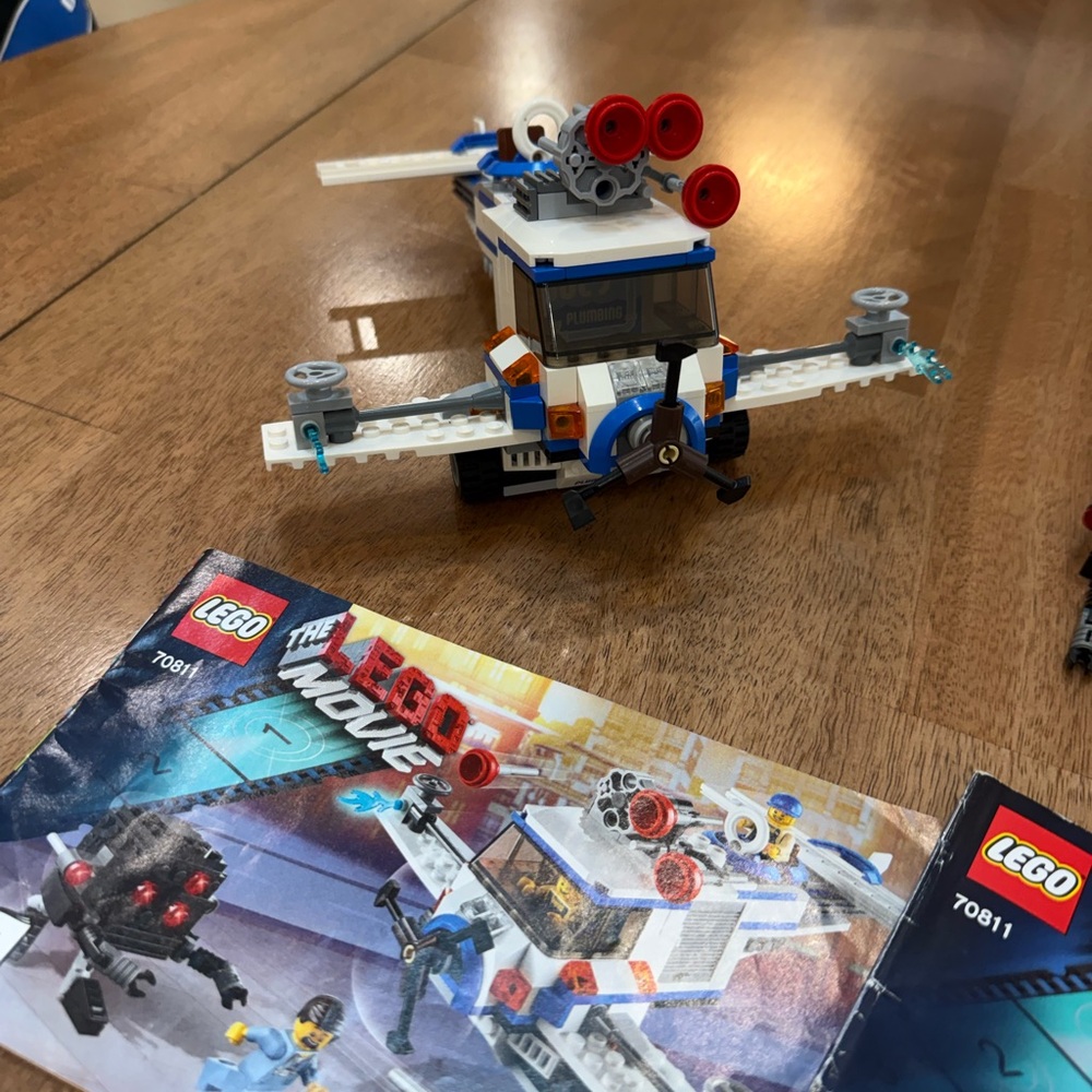 70811 The LEGO Movie 2 in 1 The Flying Flusher